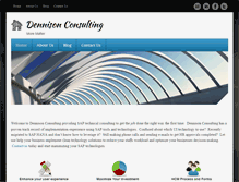 Tablet Screenshot of dennisonconsulting.com